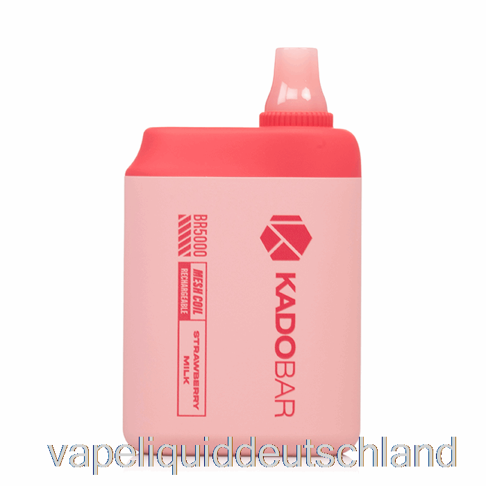 Kado Bar BR5000 Einweg-Erdbeermilch-Vape-Flüssigkeit
